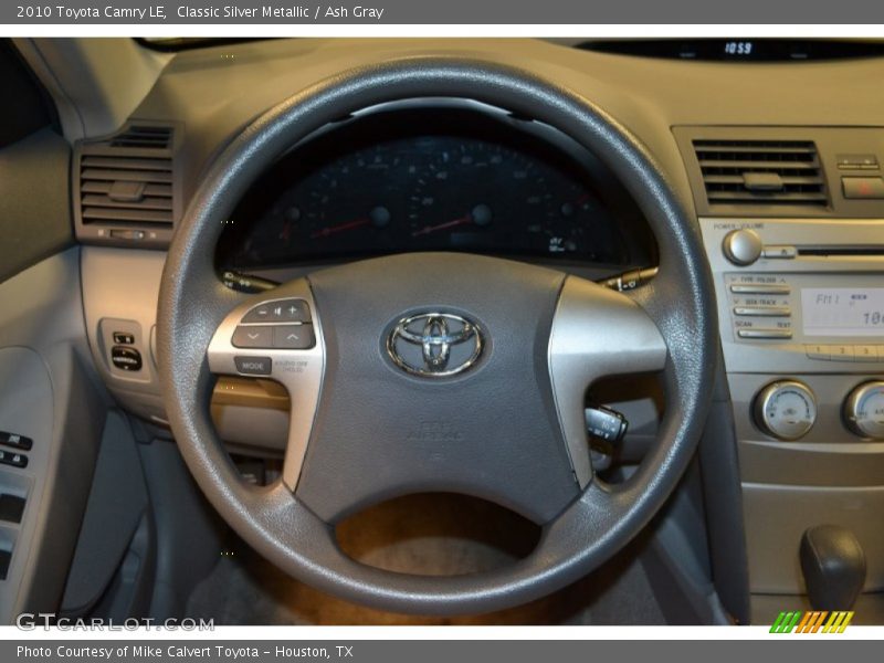 Classic Silver Metallic / Ash Gray 2010 Toyota Camry LE