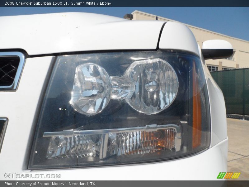 Summit White / Ebony 2008 Chevrolet Suburban 1500 LT