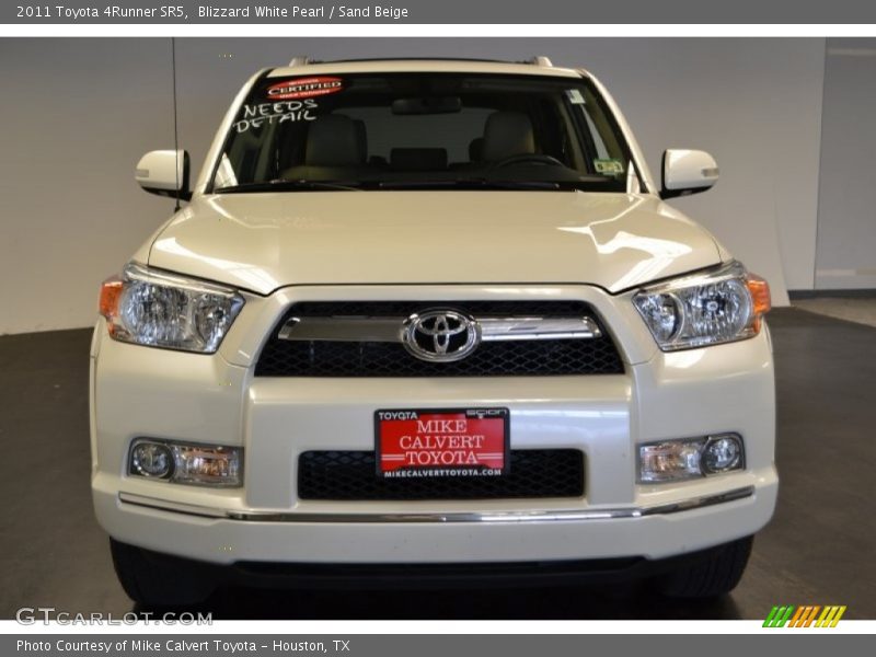 Blizzard White Pearl / Sand Beige 2011 Toyota 4Runner SR5