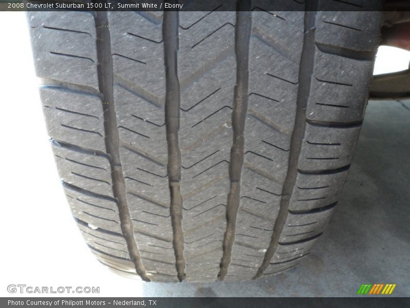 Summit White / Ebony 2008 Chevrolet Suburban 1500 LT