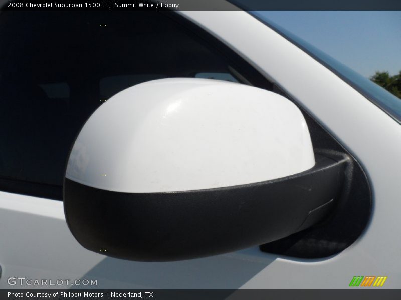Summit White / Ebony 2008 Chevrolet Suburban 1500 LT