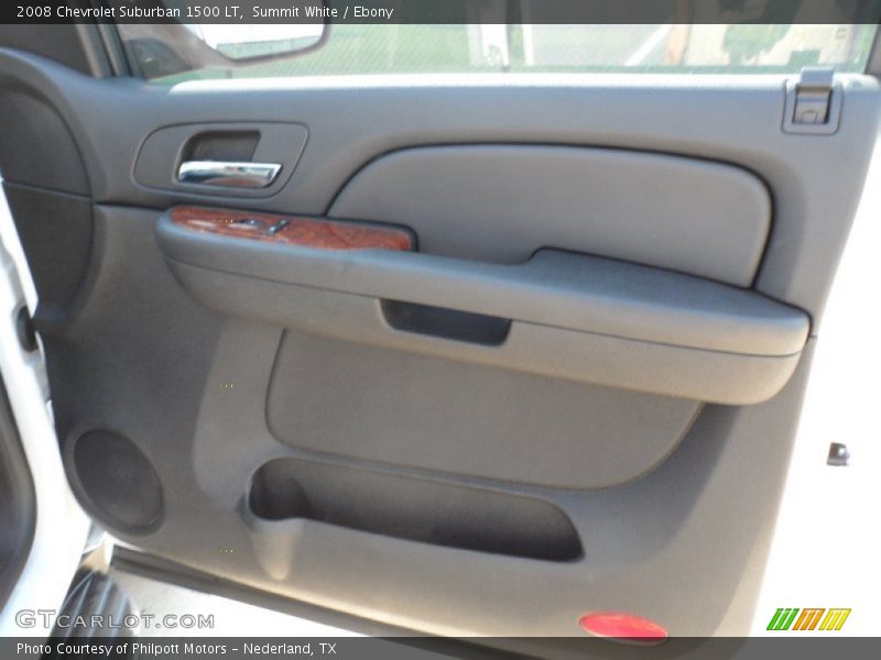 Summit White / Ebony 2008 Chevrolet Suburban 1500 LT