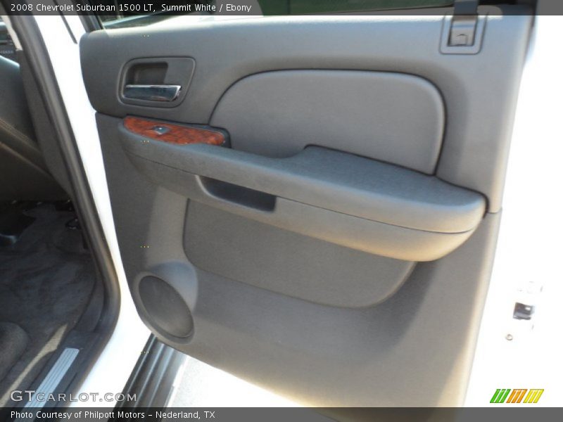 Summit White / Ebony 2008 Chevrolet Suburban 1500 LT