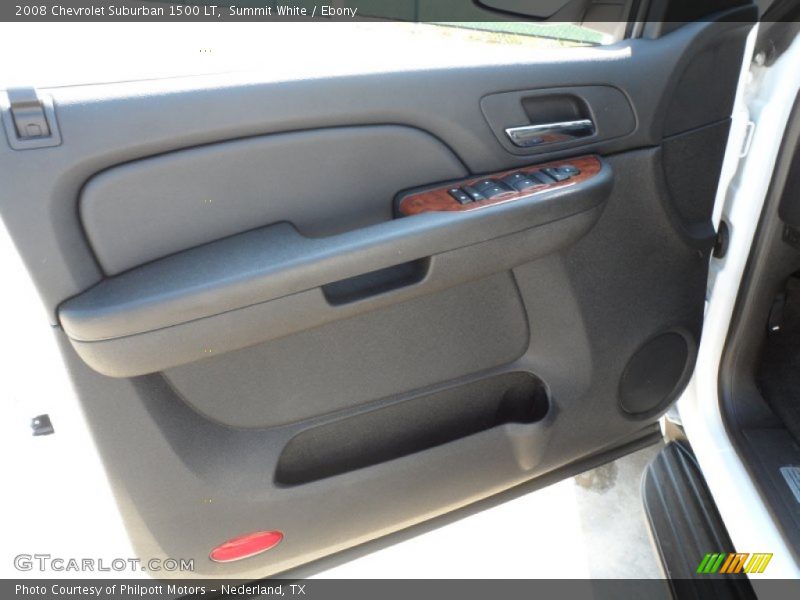 Summit White / Ebony 2008 Chevrolet Suburban 1500 LT