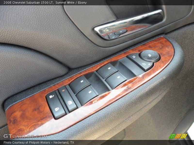 Summit White / Ebony 2008 Chevrolet Suburban 1500 LT