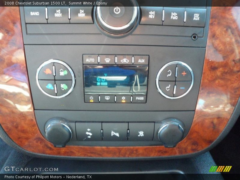 Summit White / Ebony 2008 Chevrolet Suburban 1500 LT