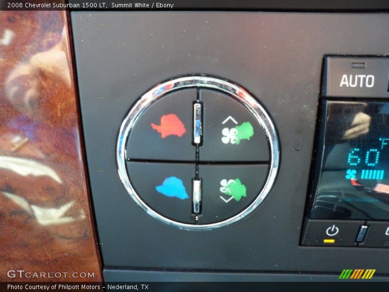 Summit White / Ebony 2008 Chevrolet Suburban 1500 LT