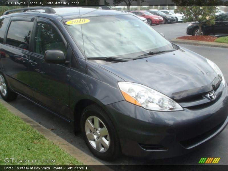 Slate Metallic / Stone 2010 Toyota Sienna LE