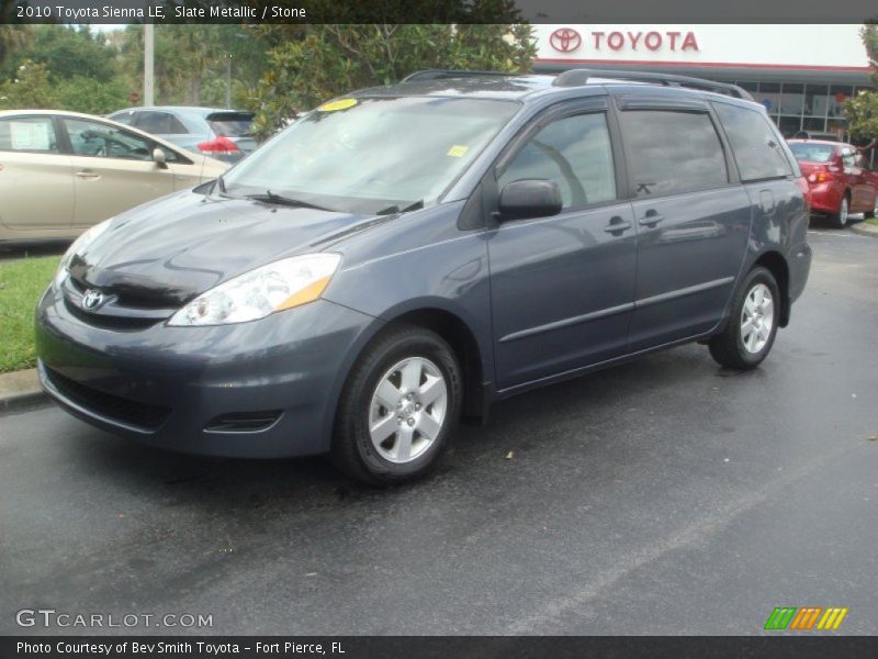 Slate Metallic / Stone 2010 Toyota Sienna LE