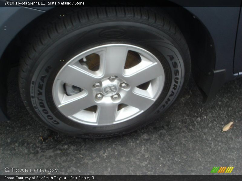 Slate Metallic / Stone 2010 Toyota Sienna LE