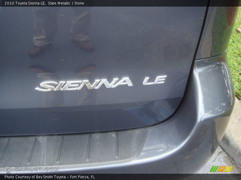 Slate Metallic / Stone 2010 Toyota Sienna LE
