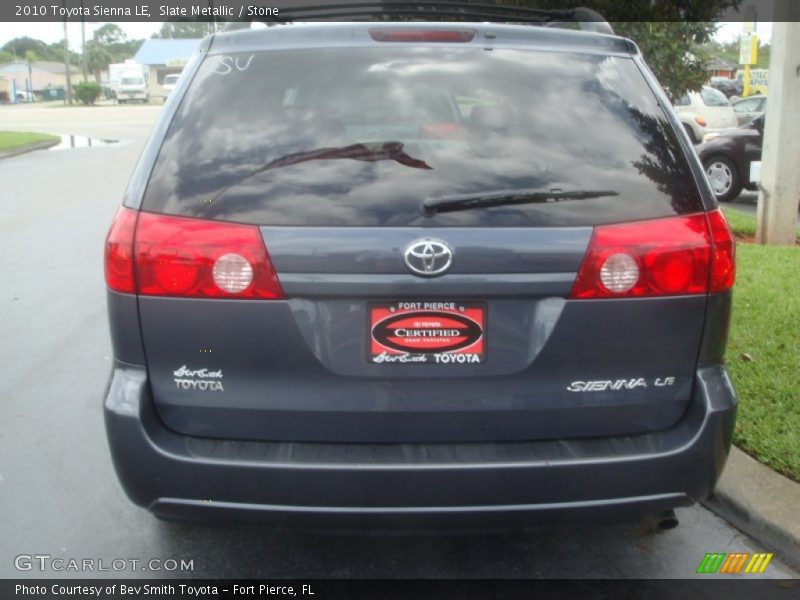 Slate Metallic / Stone 2010 Toyota Sienna LE
