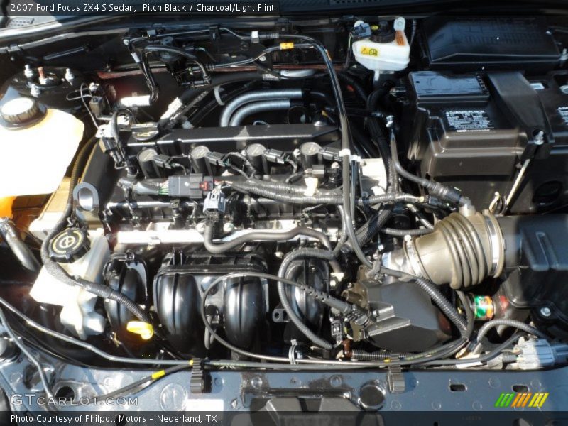  2007 Focus ZX4 S Sedan Engine - 2.0 Liter DOHC 16-Valve 4 Cylinder