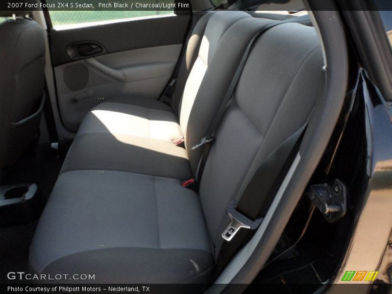 Pitch Black / Charcoal/Light Flint 2007 Ford Focus ZX4 S Sedan