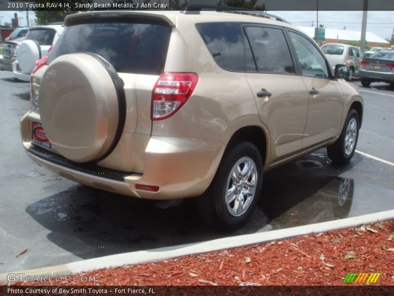 Sandy Beach Metallic / Ash Gray 2010 Toyota RAV4 I4