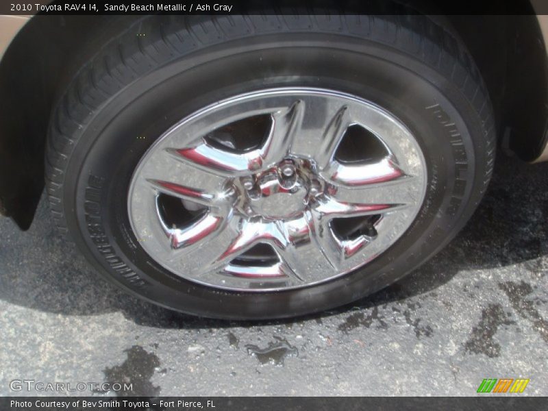 Sandy Beach Metallic / Ash Gray 2010 Toyota RAV4 I4