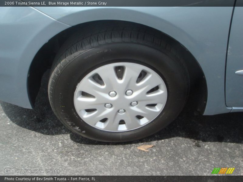 Blue Mirage Metallic / Stone Gray 2006 Toyota Sienna LE