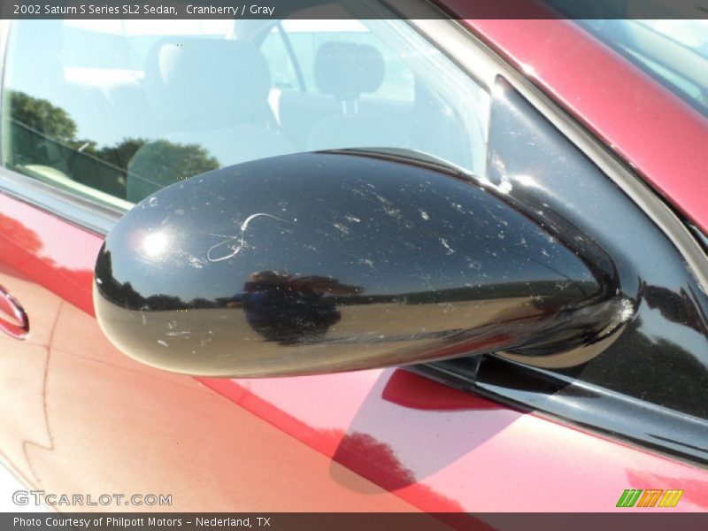 Cranberry / Gray 2002 Saturn S Series SL2 Sedan