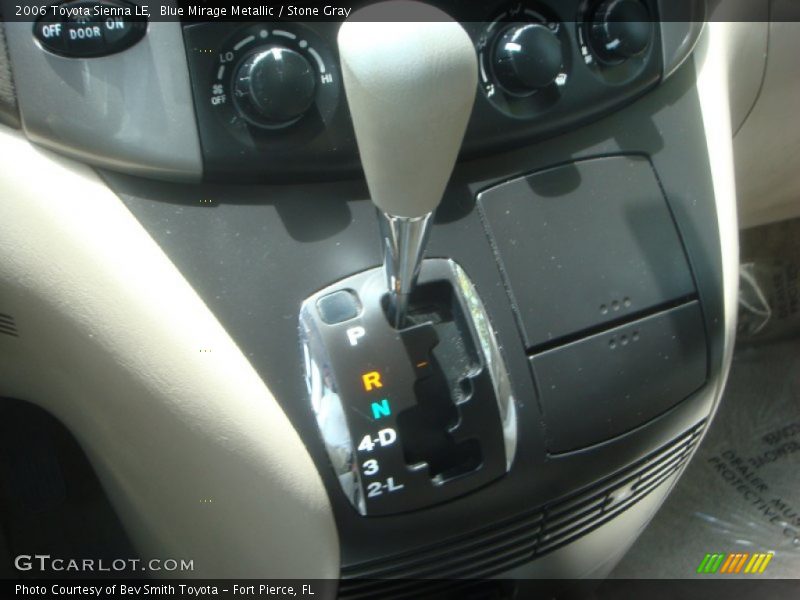 Blue Mirage Metallic / Stone Gray 2006 Toyota Sienna LE