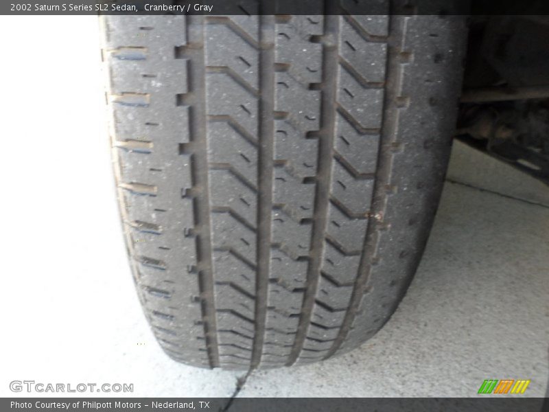 Cranberry / Gray 2002 Saturn S Series SL2 Sedan