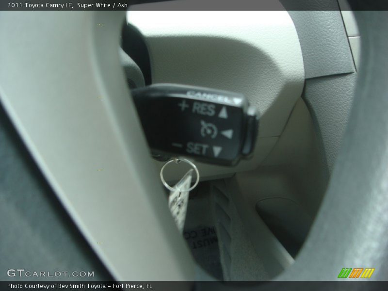 Super White / Ash 2011 Toyota Camry LE