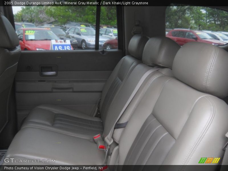 Mineral Gray Metallic / Dark Khaki/Light Graystone 2005 Dodge Durango Limited 4x4