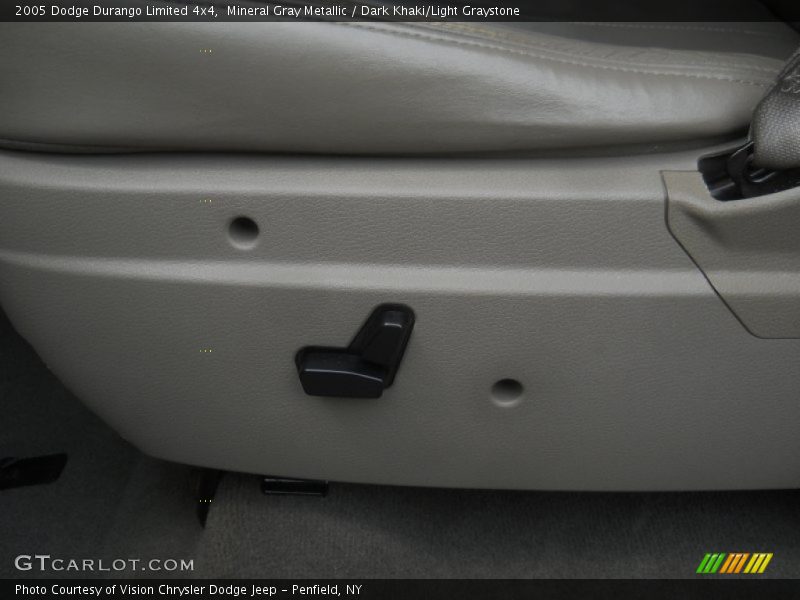 Mineral Gray Metallic / Dark Khaki/Light Graystone 2005 Dodge Durango Limited 4x4