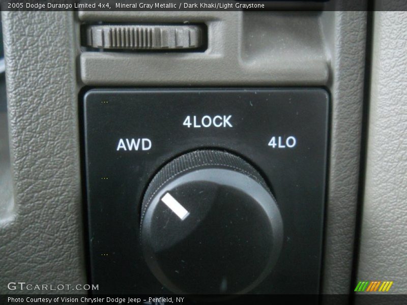 Mineral Gray Metallic / Dark Khaki/Light Graystone 2005 Dodge Durango Limited 4x4