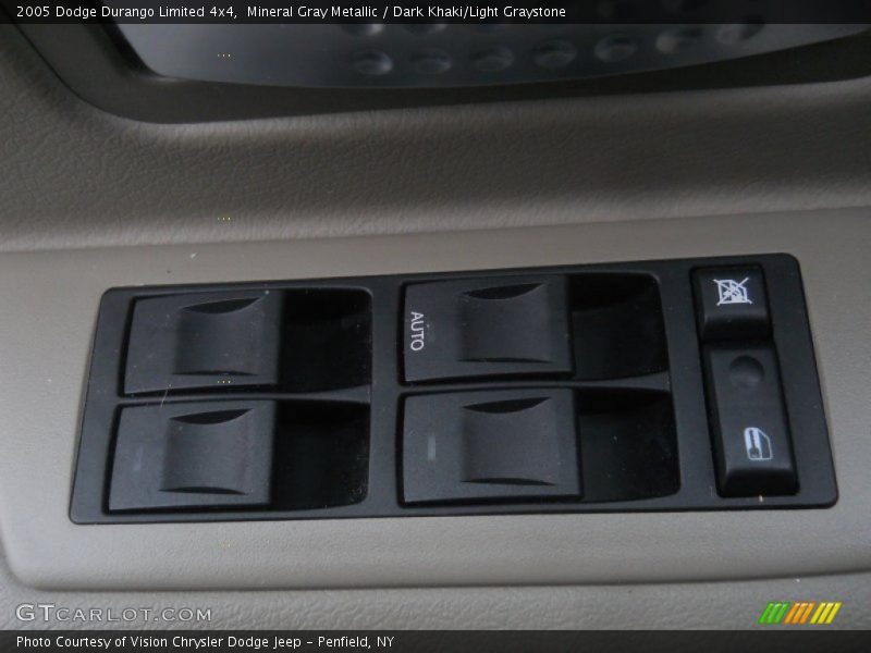 Mineral Gray Metallic / Dark Khaki/Light Graystone 2005 Dodge Durango Limited 4x4
