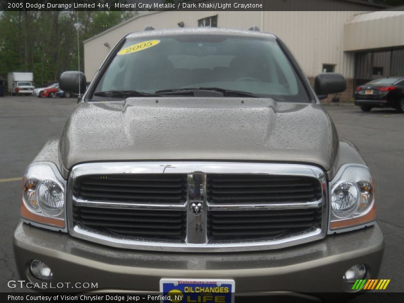 Mineral Gray Metallic / Dark Khaki/Light Graystone 2005 Dodge Durango Limited 4x4
