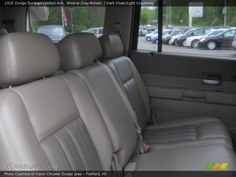 Mineral Gray Metallic / Dark Khaki/Light Graystone 2005 Dodge Durango Limited 4x4