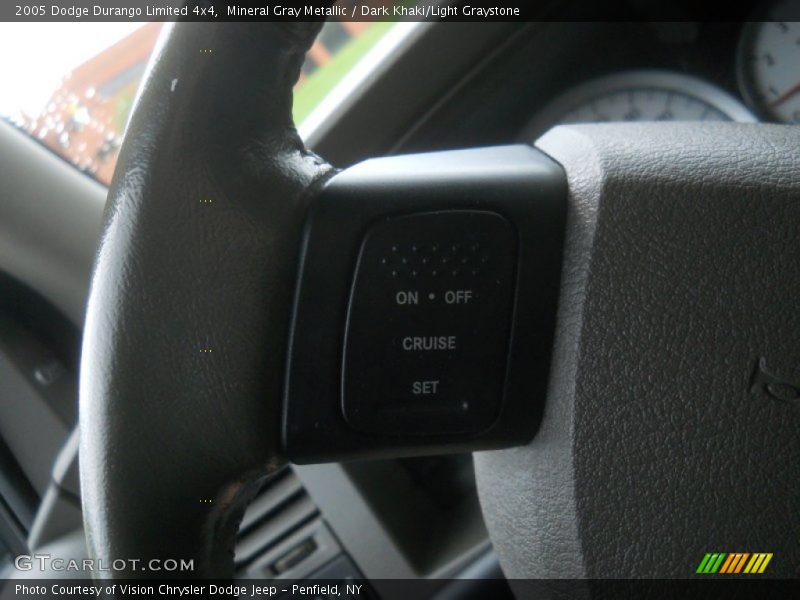Mineral Gray Metallic / Dark Khaki/Light Graystone 2005 Dodge Durango Limited 4x4