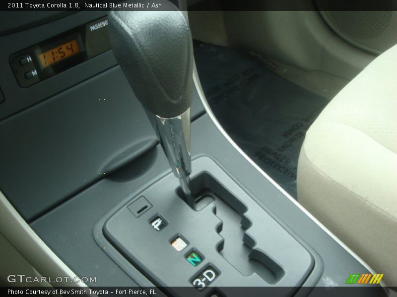 Nautical Blue Metallic / Ash 2011 Toyota Corolla 1.8