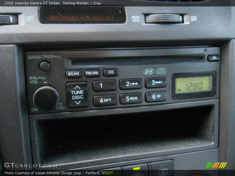 Sterling Metallic / Gray 2005 Hyundai Elantra GT Sedan