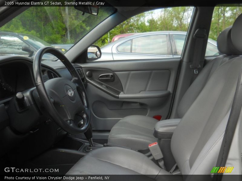 Sterling Metallic / Gray 2005 Hyundai Elantra GT Sedan