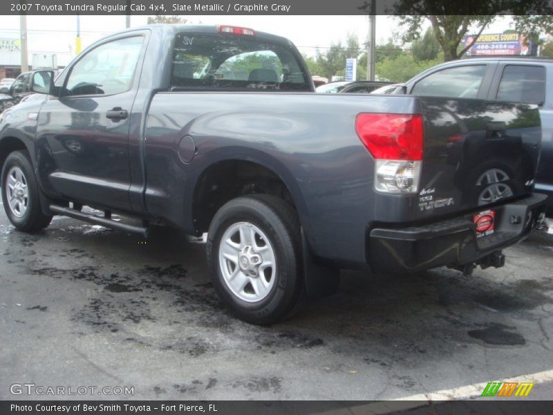 Slate Metallic / Graphite Gray 2007 Toyota Tundra Regular Cab 4x4