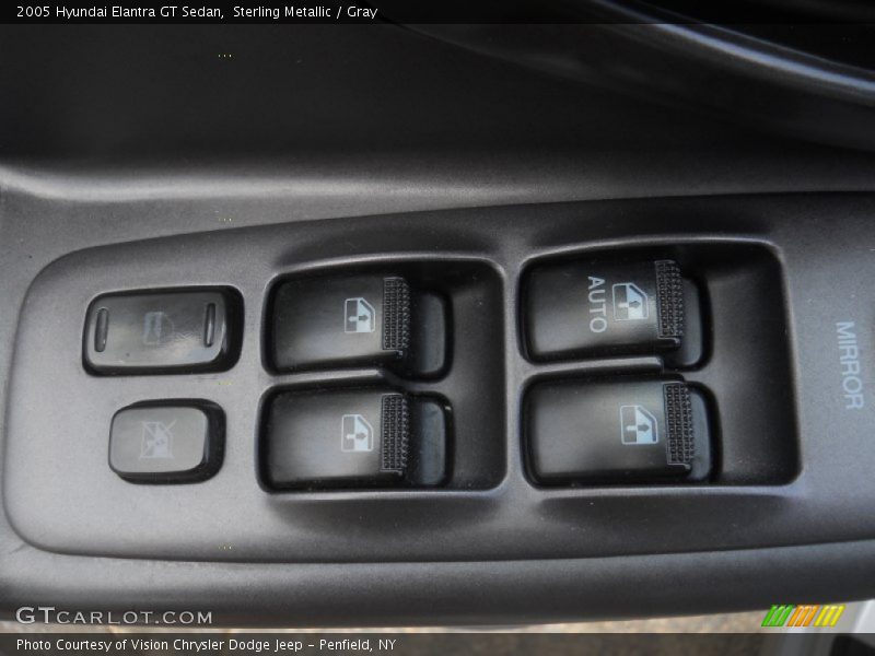 Sterling Metallic / Gray 2005 Hyundai Elantra GT Sedan