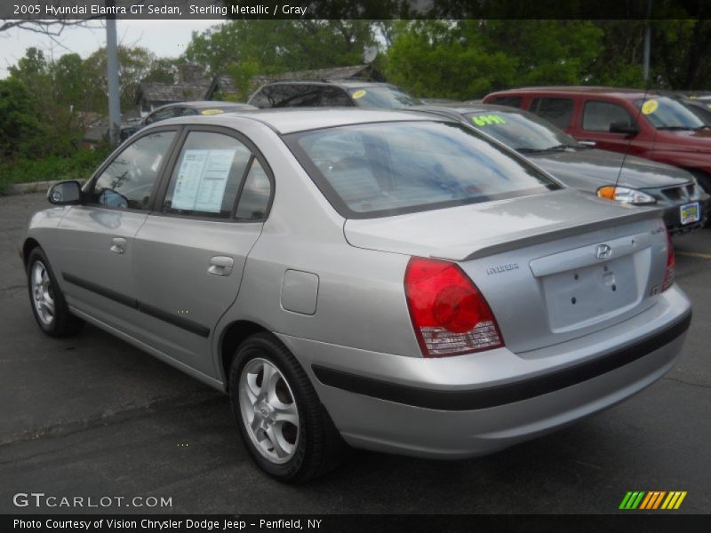 Sterling Metallic / Gray 2005 Hyundai Elantra GT Sedan