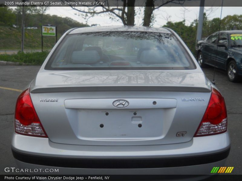 Sterling Metallic / Gray 2005 Hyundai Elantra GT Sedan