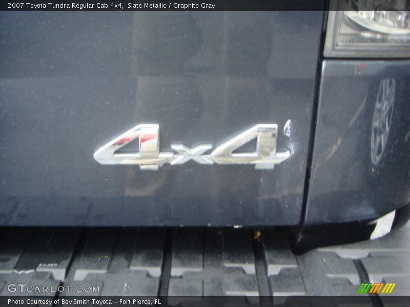 Slate Metallic / Graphite Gray 2007 Toyota Tundra Regular Cab 4x4