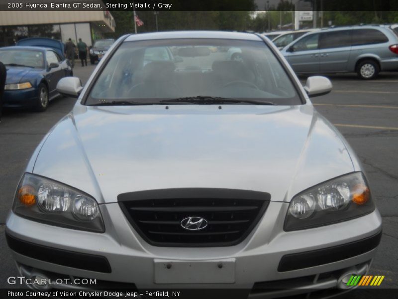 Sterling Metallic / Gray 2005 Hyundai Elantra GT Sedan