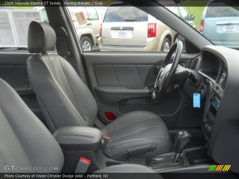 Sterling Metallic / Gray 2005 Hyundai Elantra GT Sedan