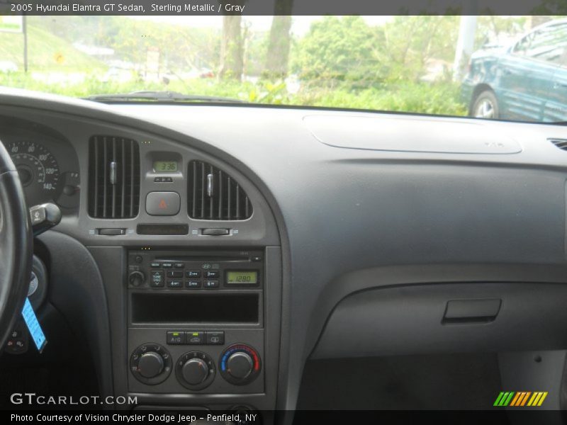 Sterling Metallic / Gray 2005 Hyundai Elantra GT Sedan