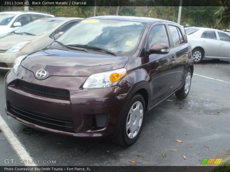 Black Current Metallic / Charcoal 2011 Scion xD