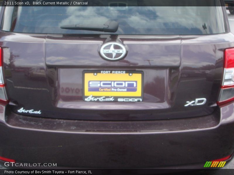 Black Current Metallic / Charcoal 2011 Scion xD