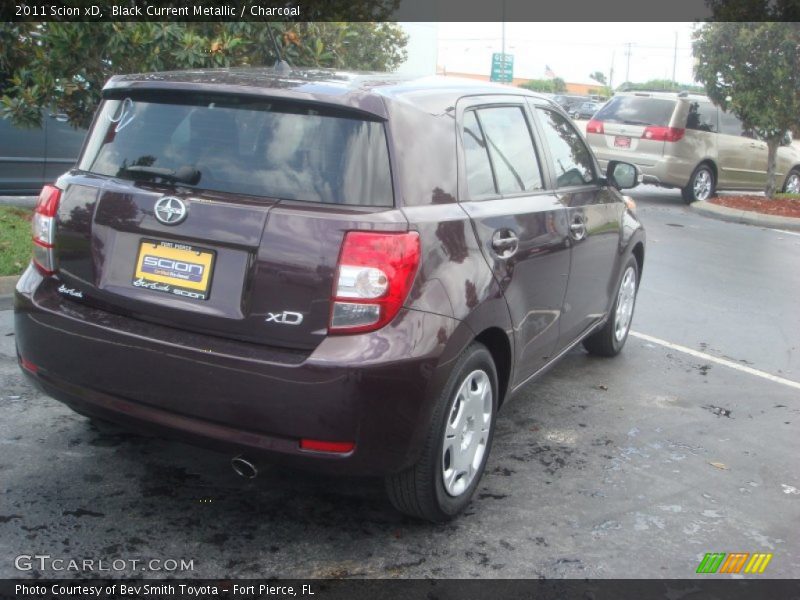 Black Current Metallic / Charcoal 2011 Scion xD