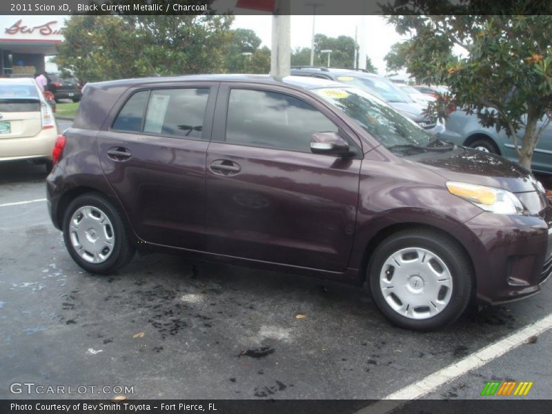 Black Current Metallic / Charcoal 2011 Scion xD