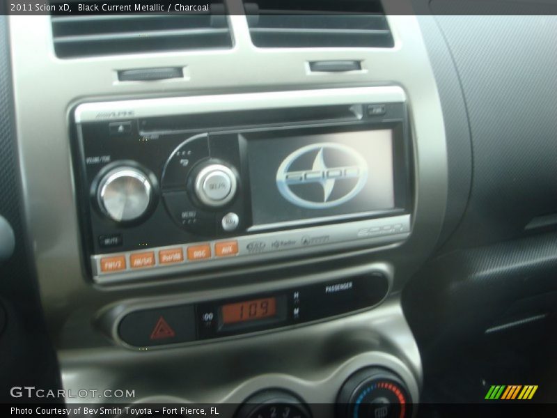 Black Current Metallic / Charcoal 2011 Scion xD