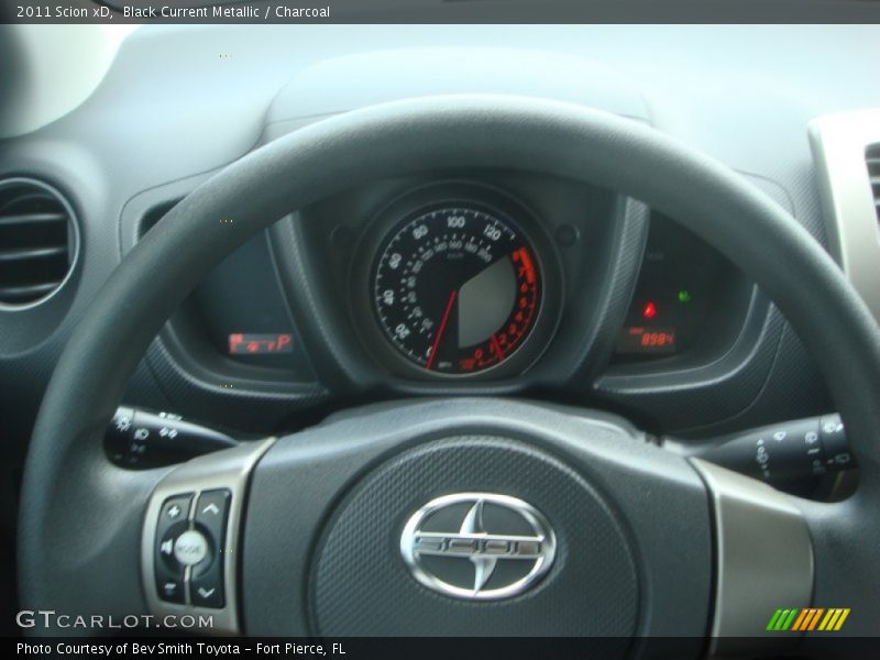 Black Current Metallic / Charcoal 2011 Scion xD