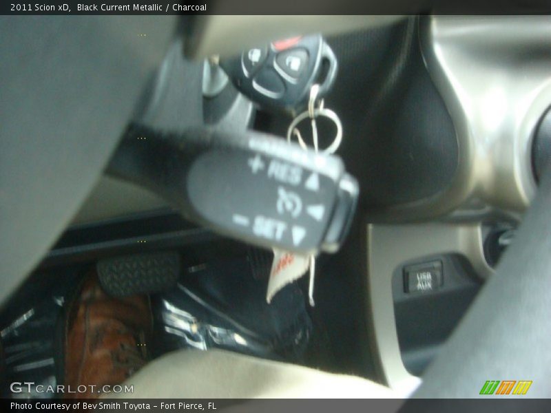 Black Current Metallic / Charcoal 2011 Scion xD